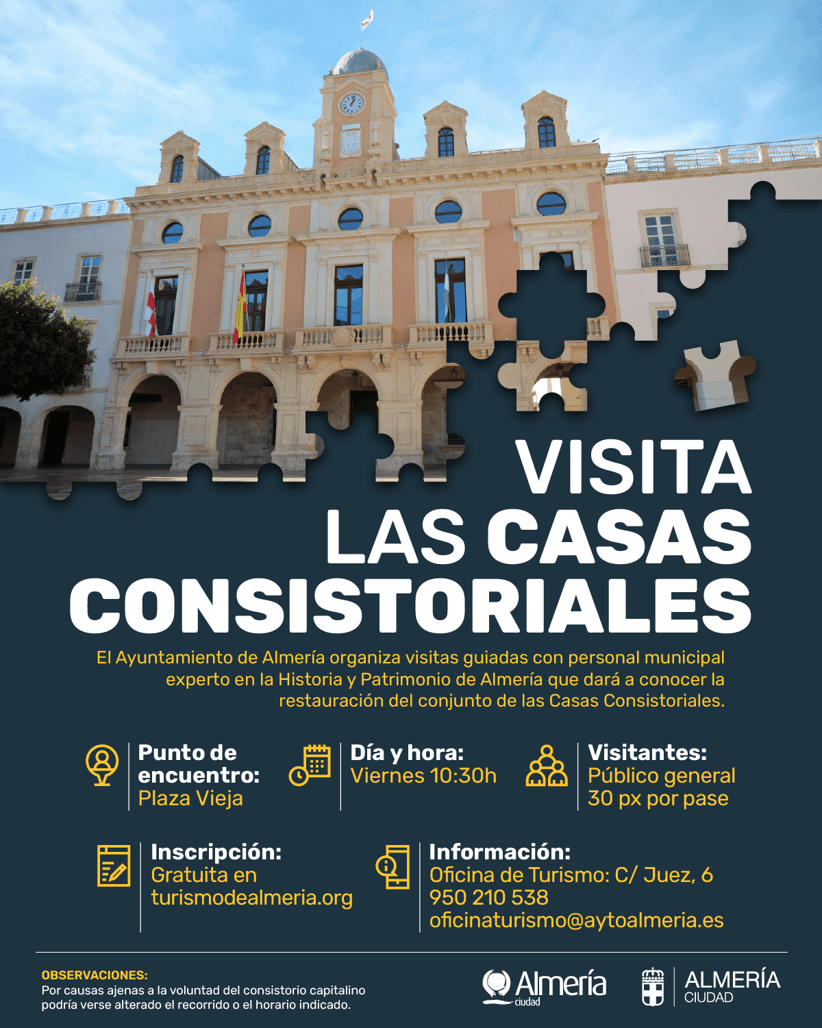 Visita las Casas Consistoriales