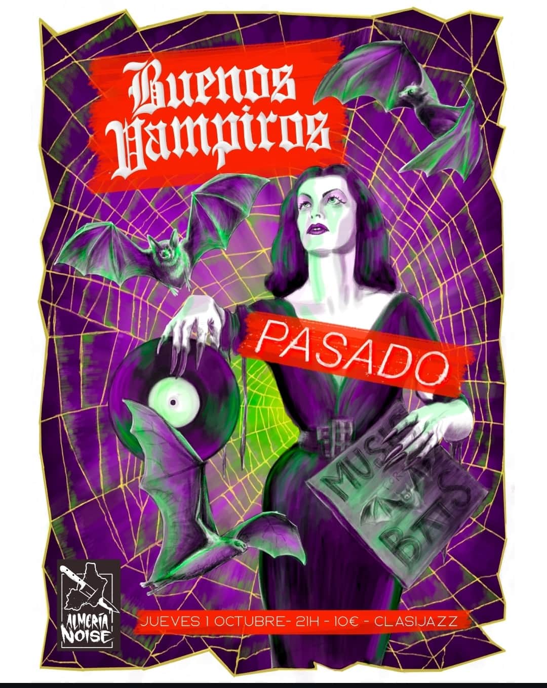 Almería Noise presenta: Buenos Vampiros + Pasado