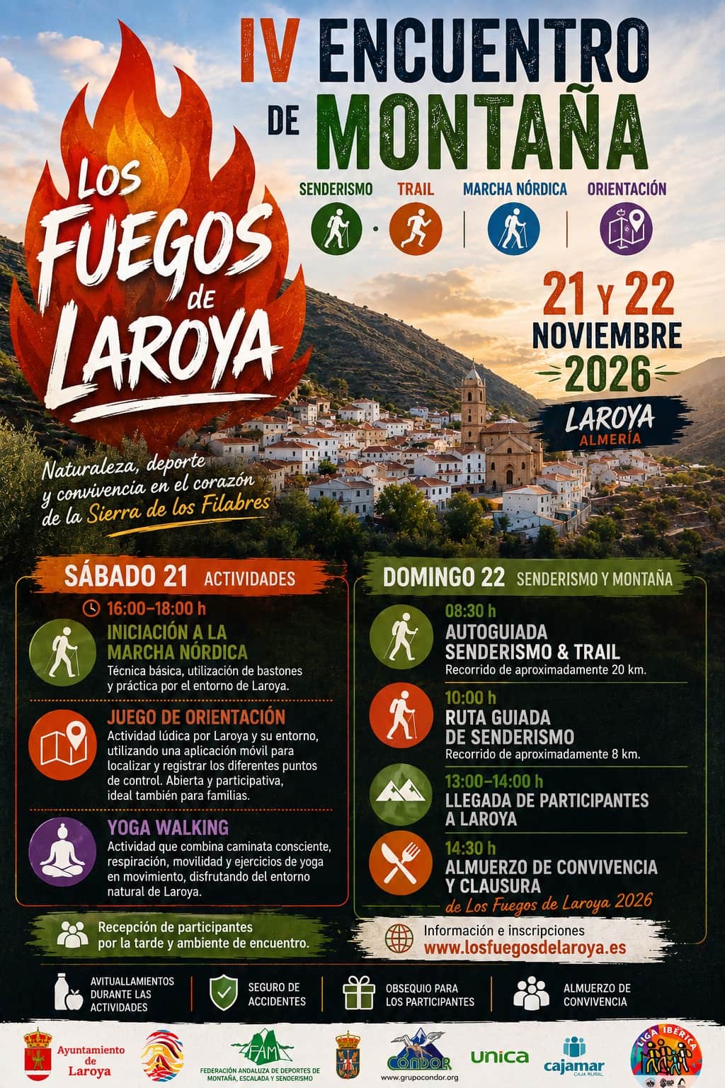 IV Encuentro Senderista Los Fuegos de Laroya 2026