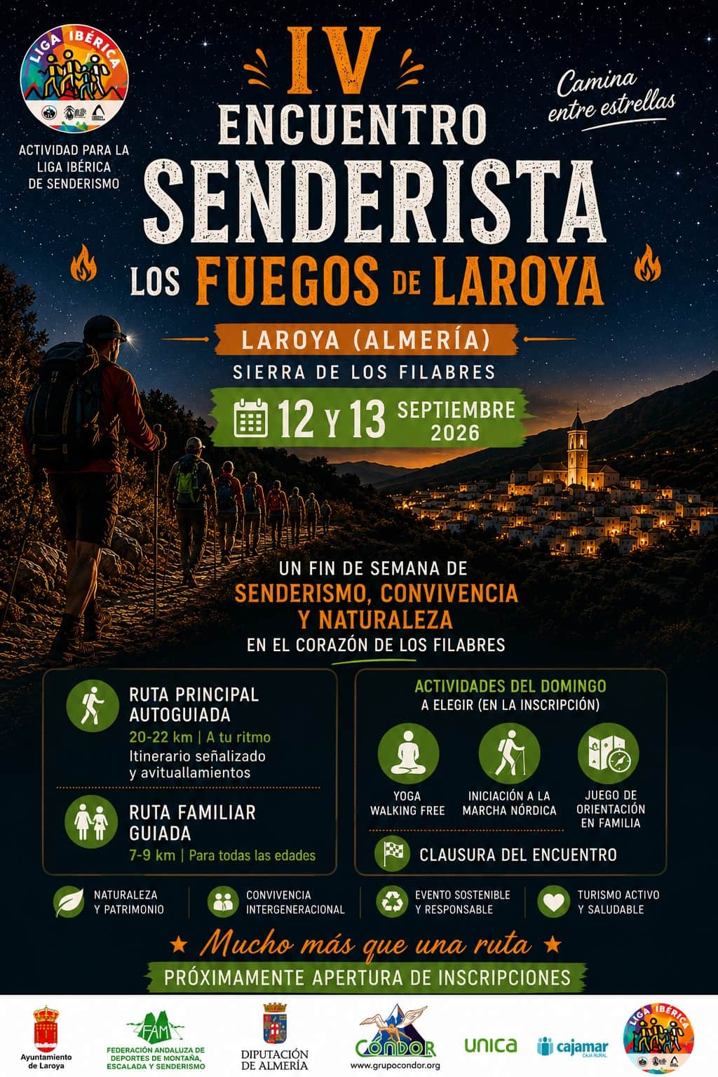IV Encuentro Senderista Los Fuegos de Laroya 2026