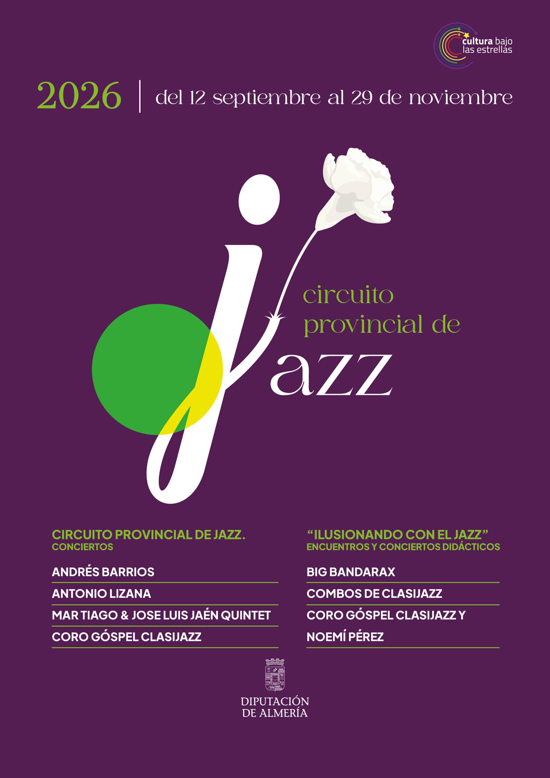 Circuito Provincial de Jazz y Proyecto "Ilusionando con el Jazz"