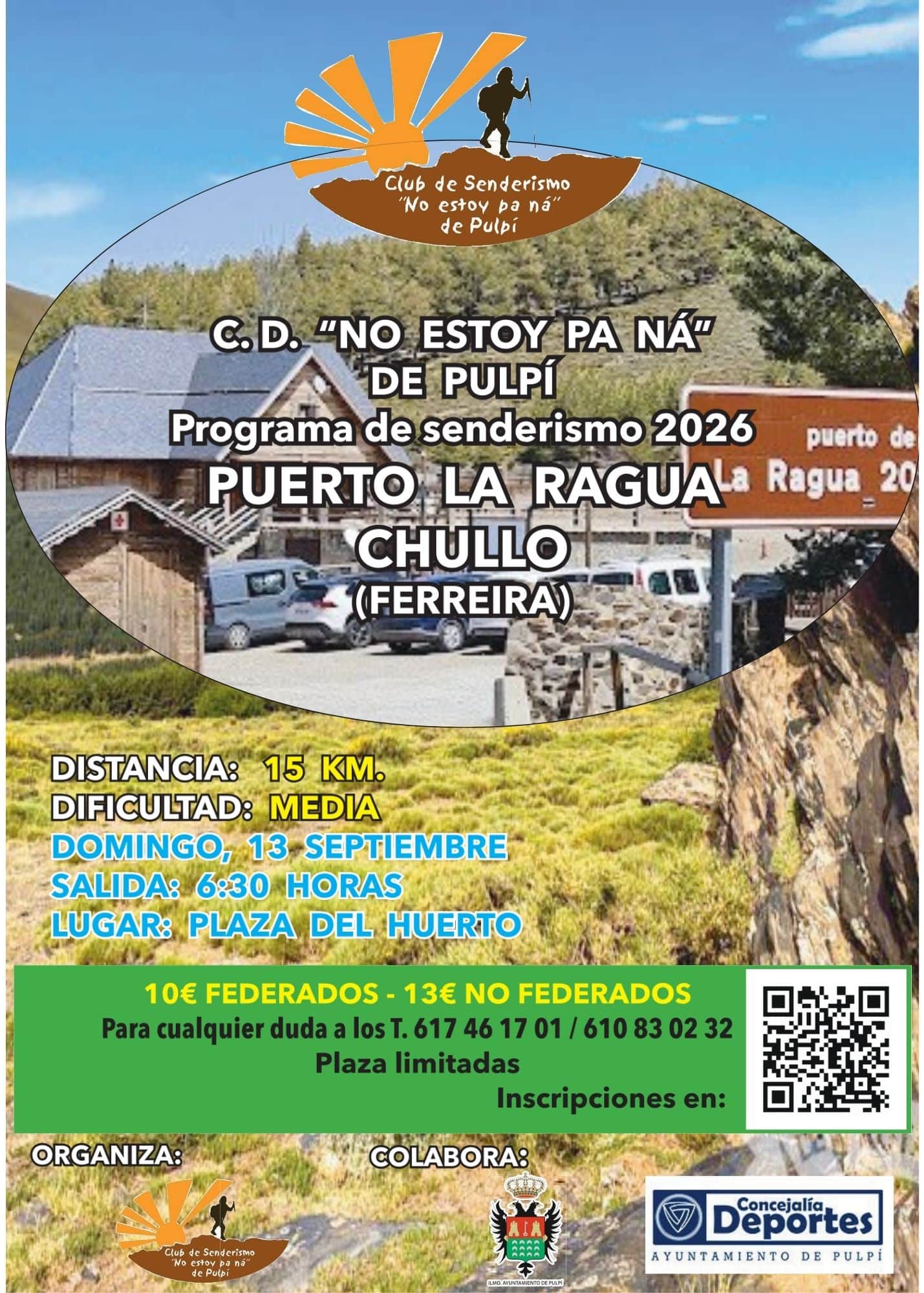 Ruta Senderismo Club" No Estoy Pa Na" Pulpí 13 Septiembre 2026