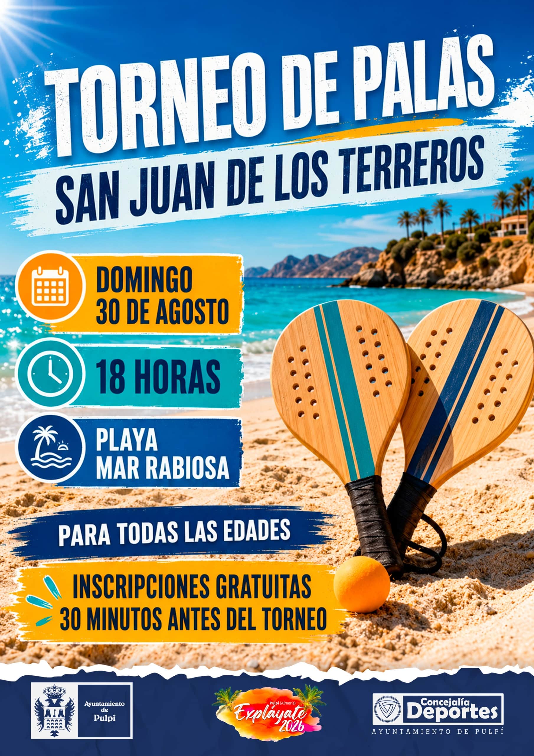 Torneo Palas Domingo 30 Agosto Explayate 2026
