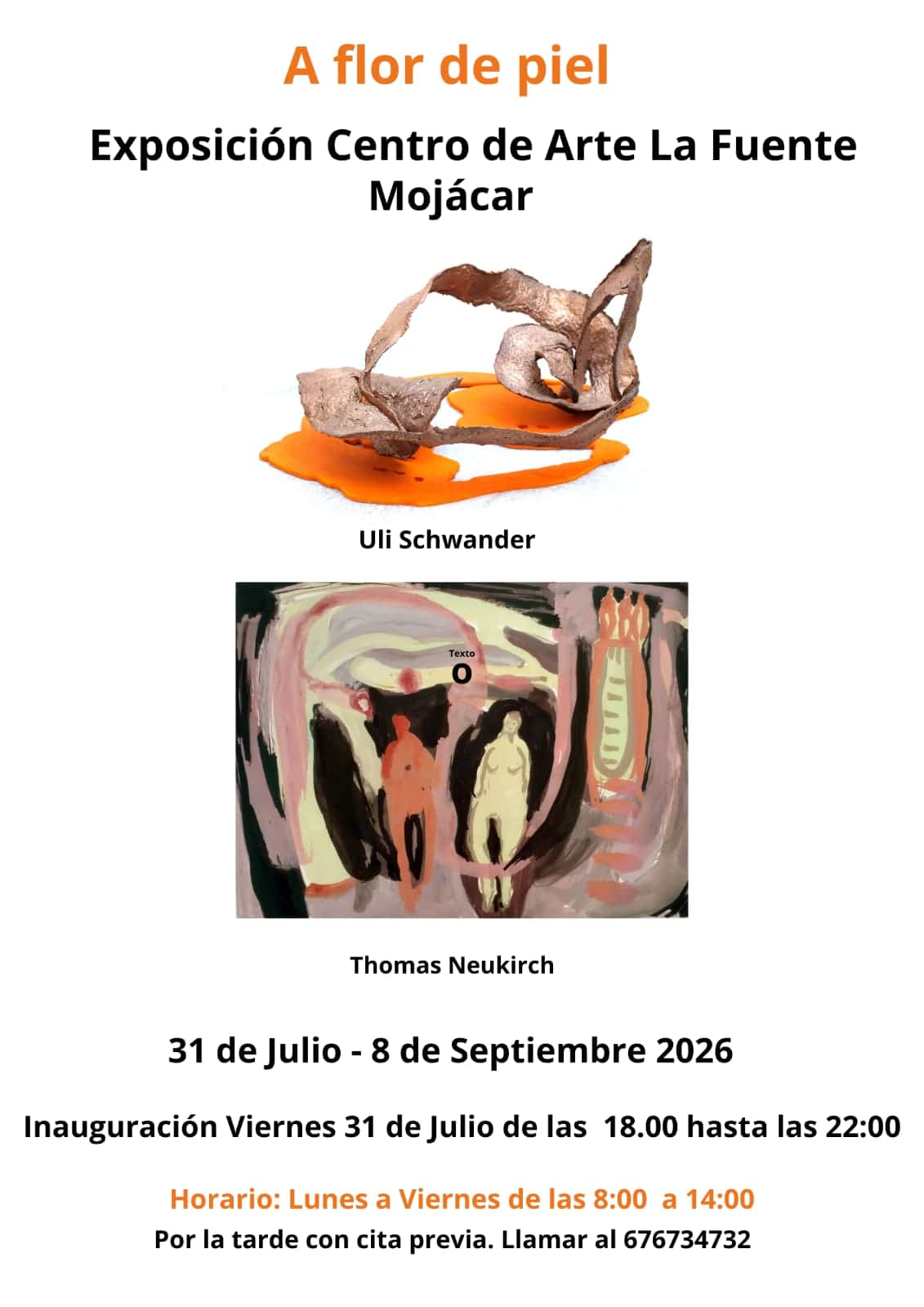 Exposición "A flor de piel" - Centro de Arte La Fuente