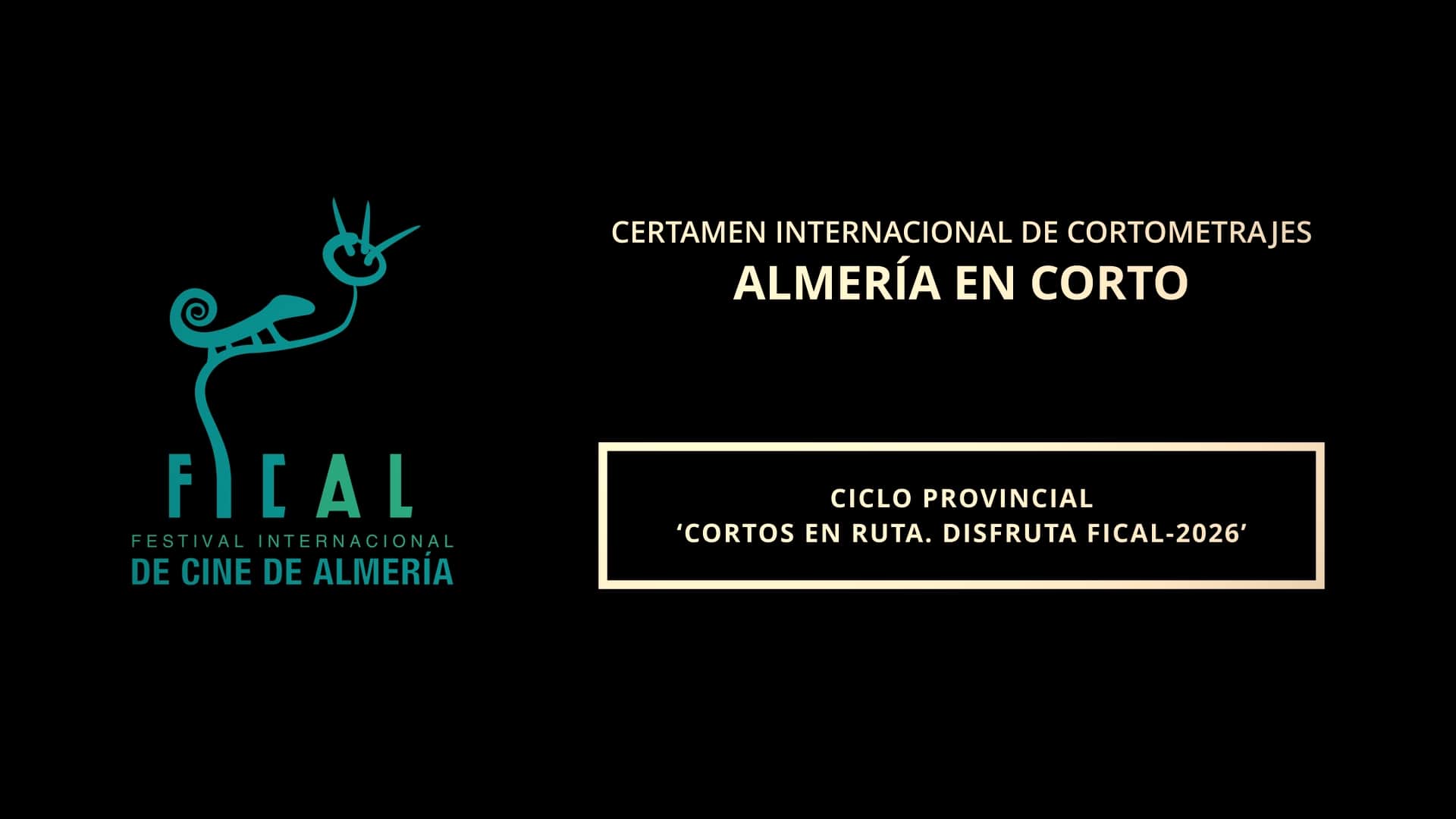 Ciclo Provincial Cortos en Ruta. Disfruta Fical 2026