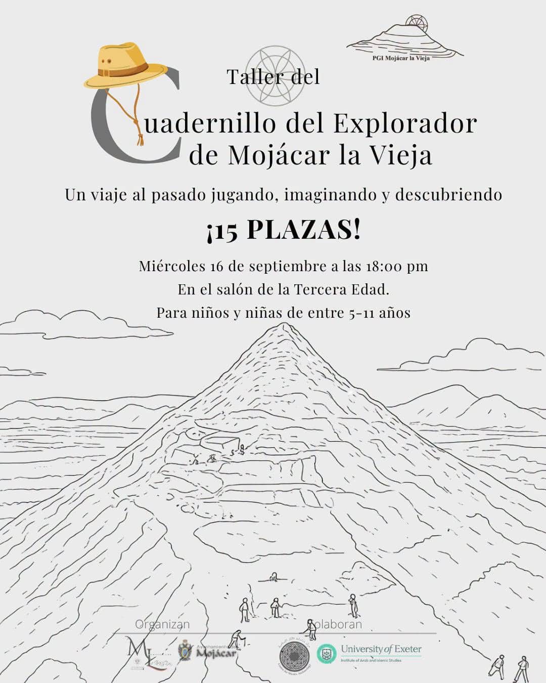 Taller del Cuadernillo del Explorador de Mojácar la Vieja