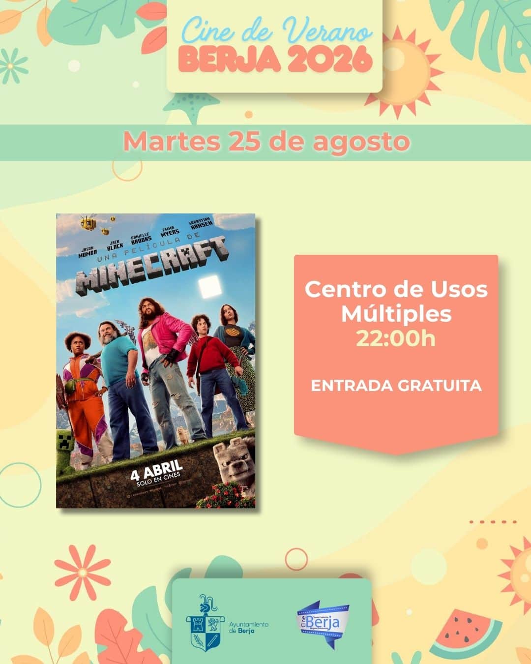 Cine de verano: Minecraft