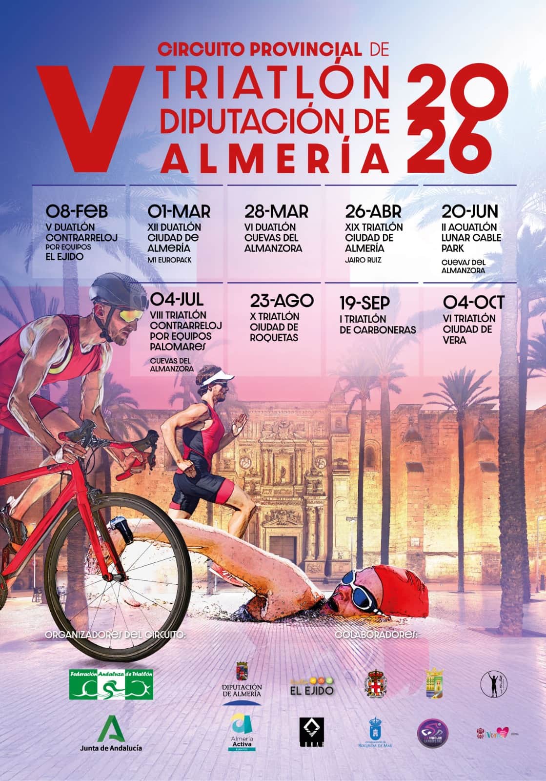 Circuito Provincial de Triatlón. Carboneras 23-08-26