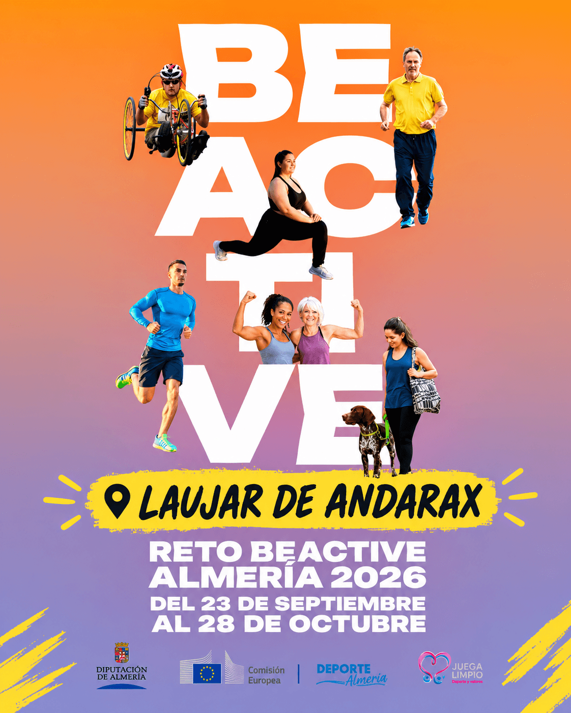 Reto Be Active Almeria 2026 Laujar de Andarax