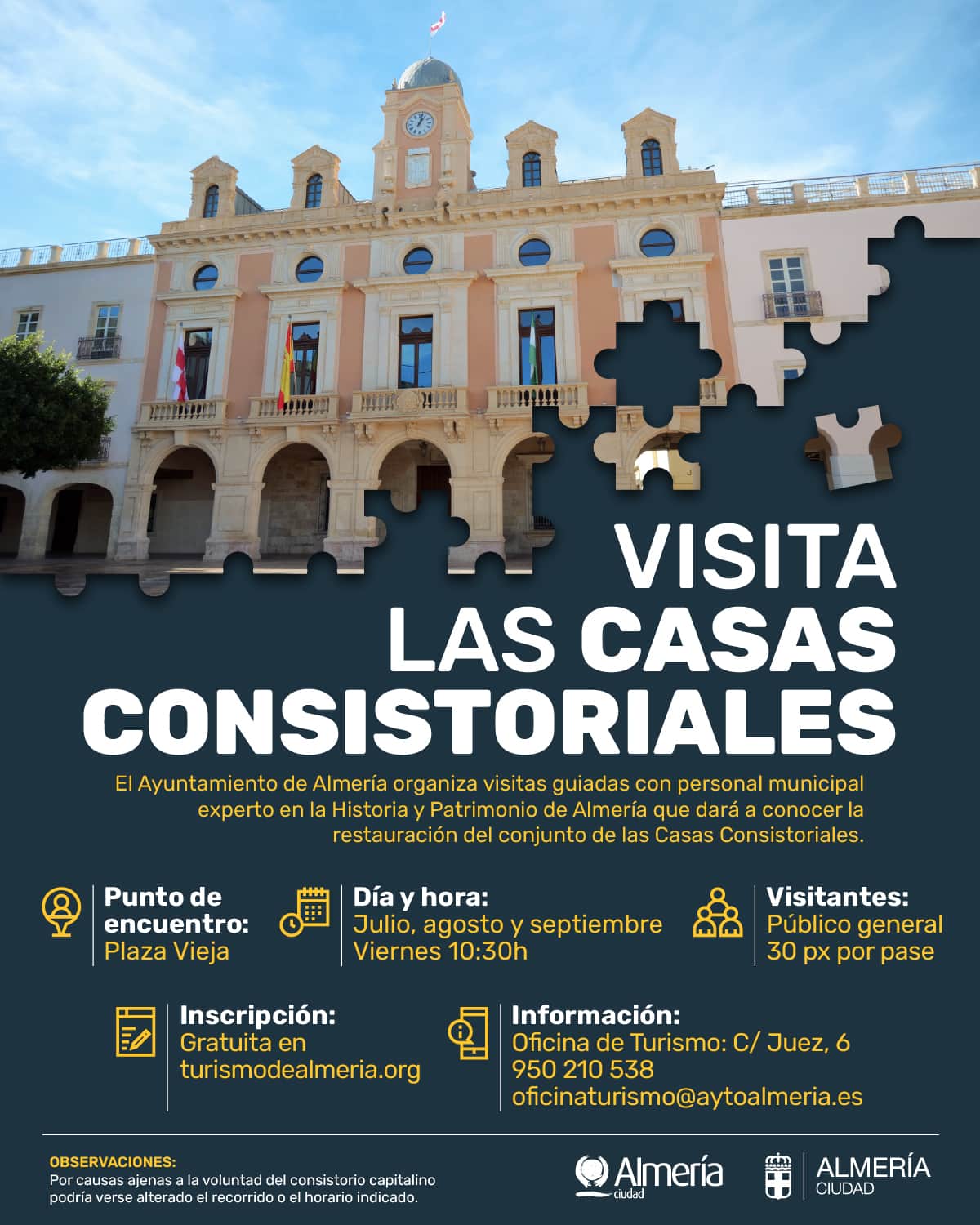 Visita las Casas Consistoriales