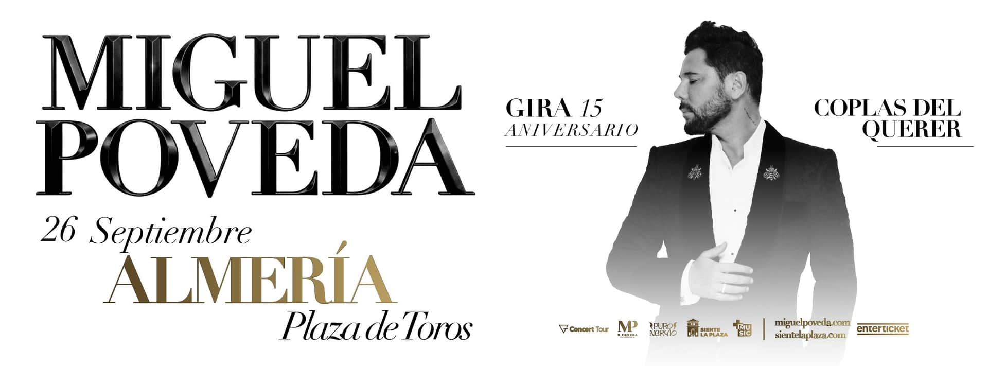 Concierto de Miguel Poveda en Almería