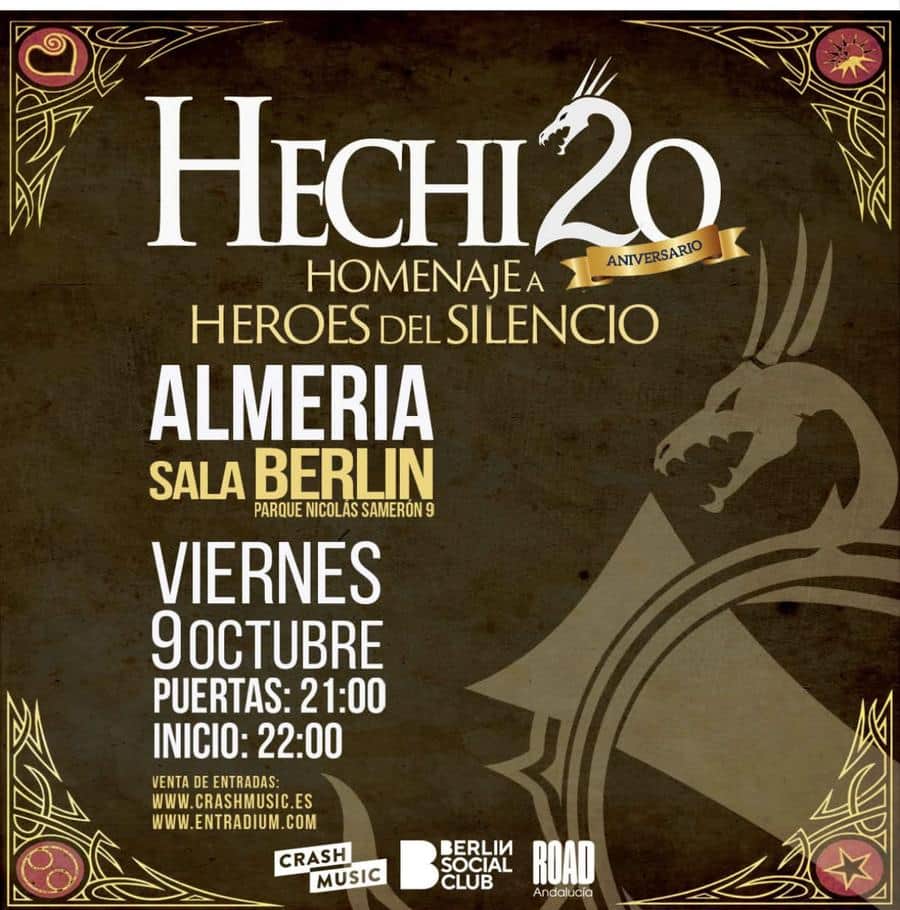 HECHI20 Homenaje a Héroes del Silencio