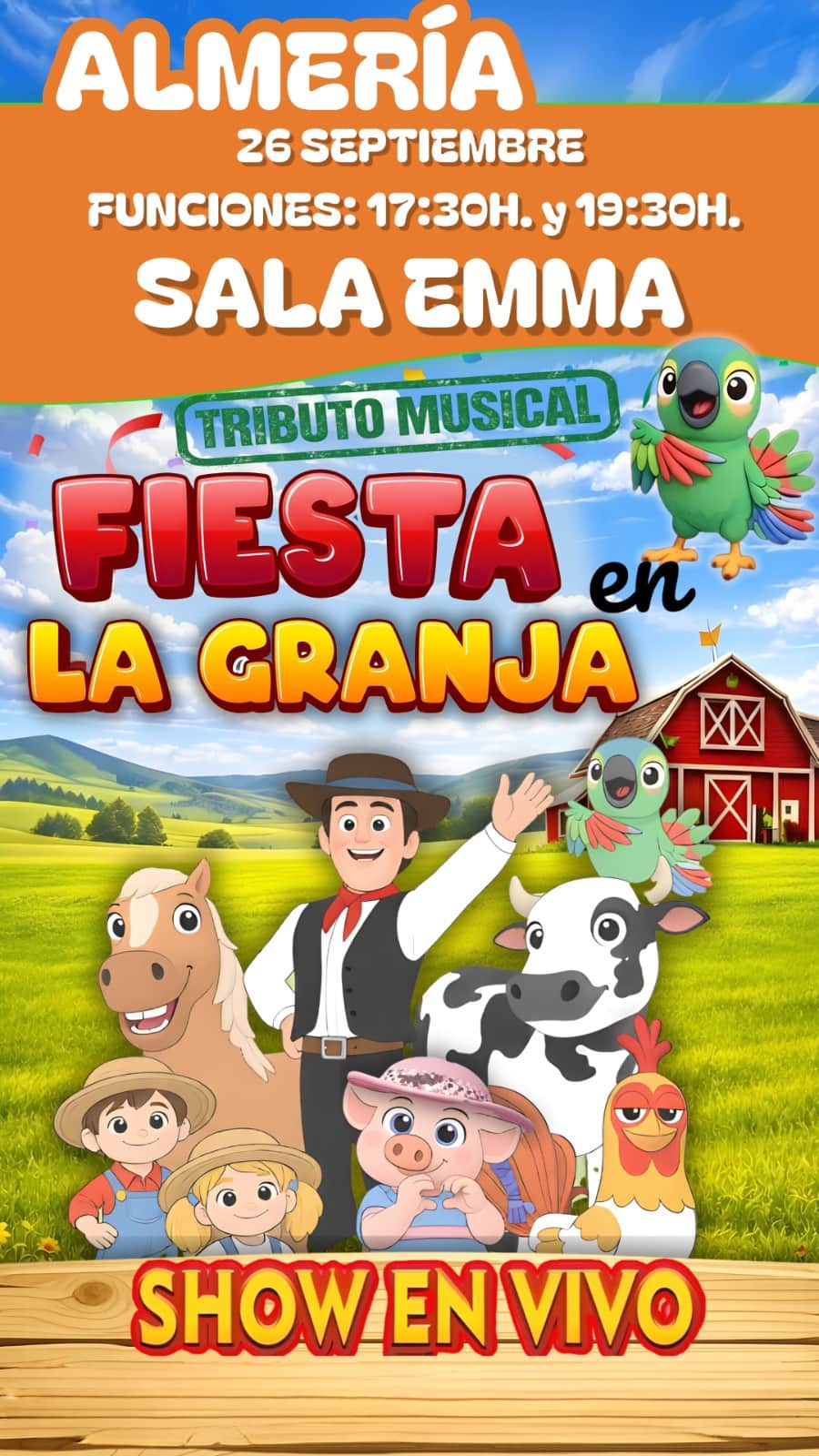 Fiesta en la Granja Tributo Musical