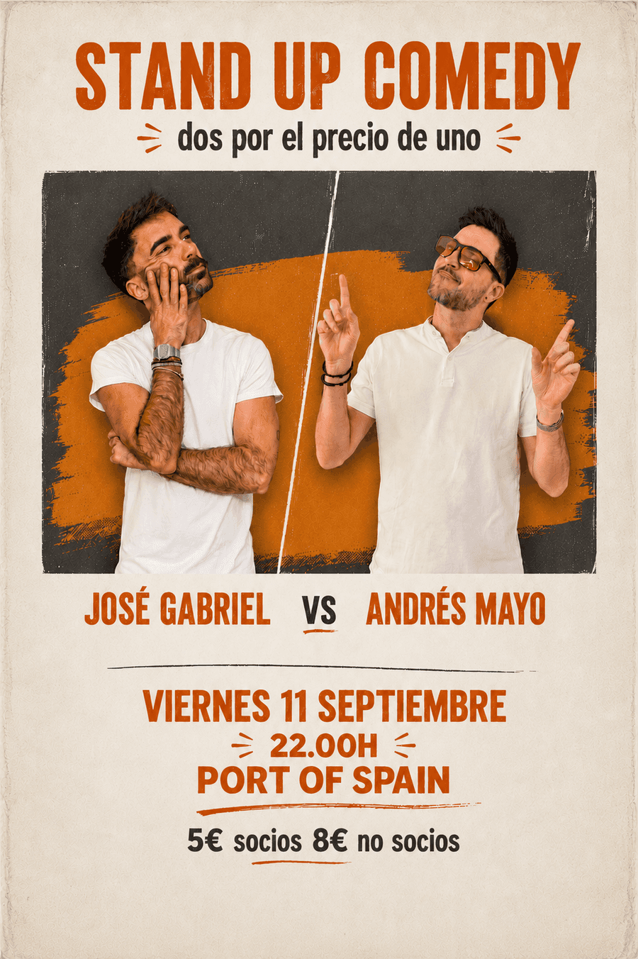 JOSÉ GABRIEL y ANDRÉS MAYO