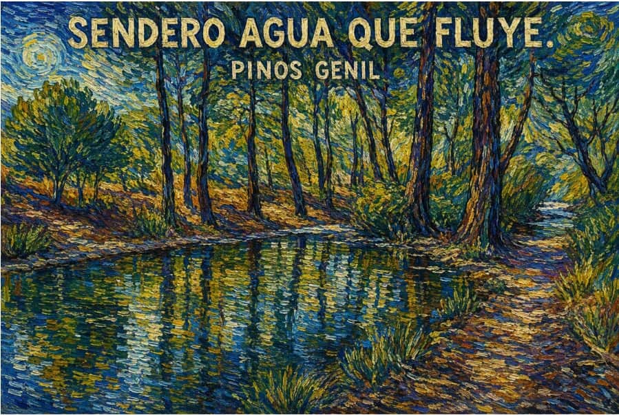 Sendero Agua que Fluye, Pinos Genil