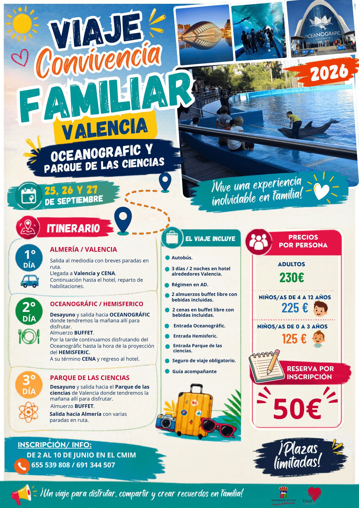 Viaje Convivencia Familiar Valencia 2026